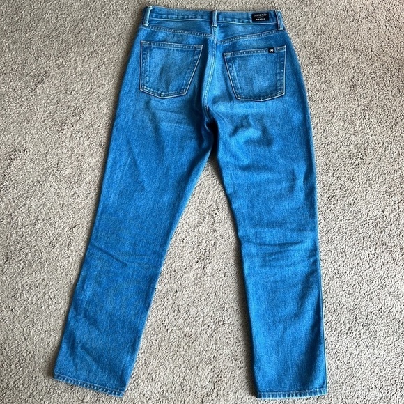 NOEND Denim Eve Slim Straight Jeans Medium Indigo Wash - Picture 6 of 11